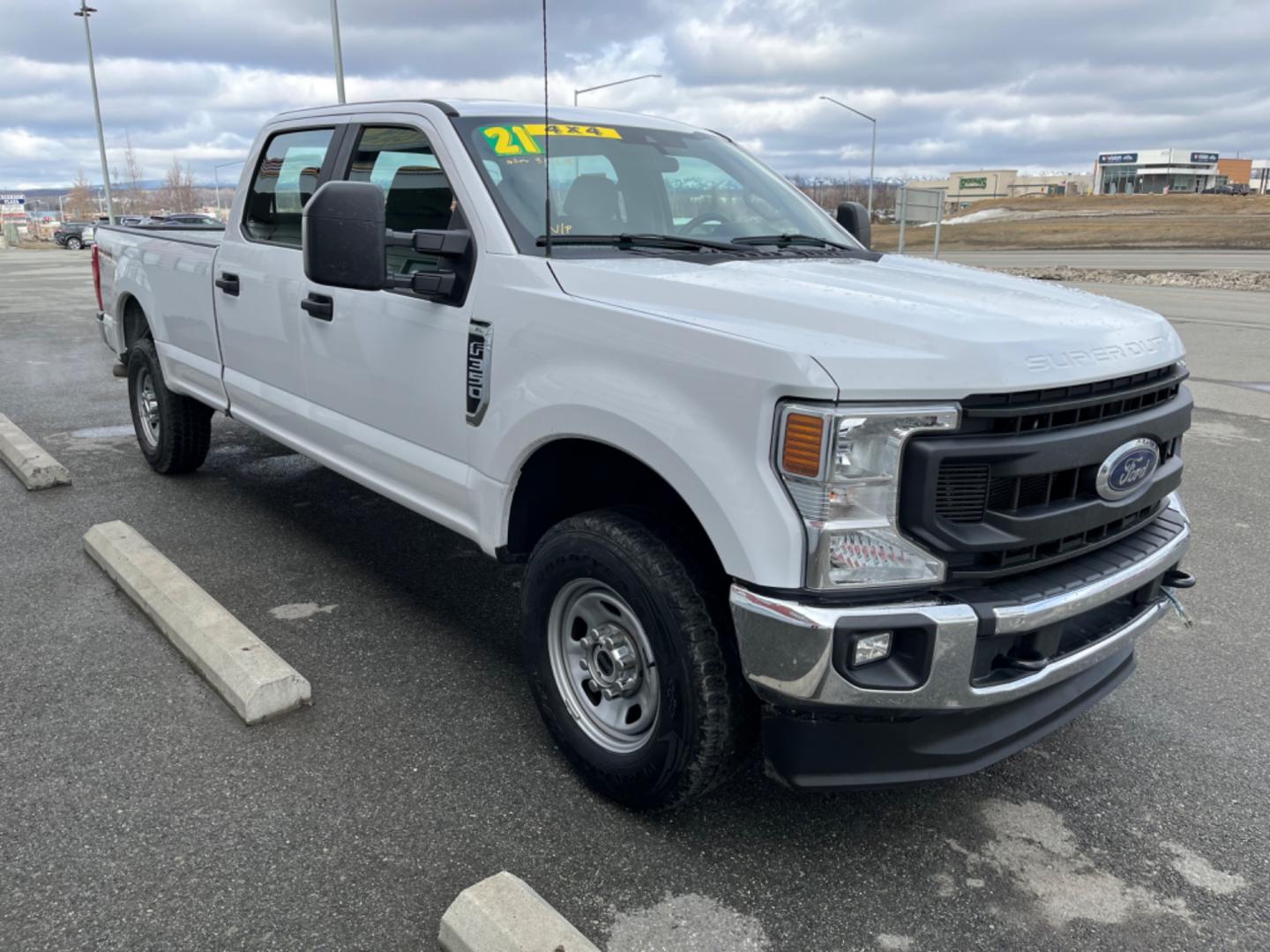 2021 WHITE FORD F-350 SUPER DUT XL (1FT8W3B60ME) with an 6.2L engine, Automatic transmission, located at 1960 Industrial Drive, Wasilla, 99654, (907) 274-2277, 61.573475, -149.400146 - Photo#5